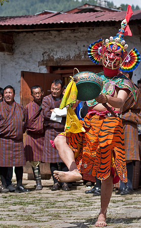 082_Festival_Bumthang_Central Bhutan