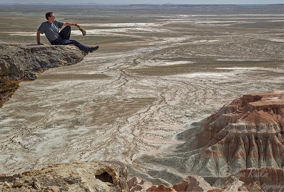 062 Ilya at Yangykala Canyon_Turkmenistan_2015