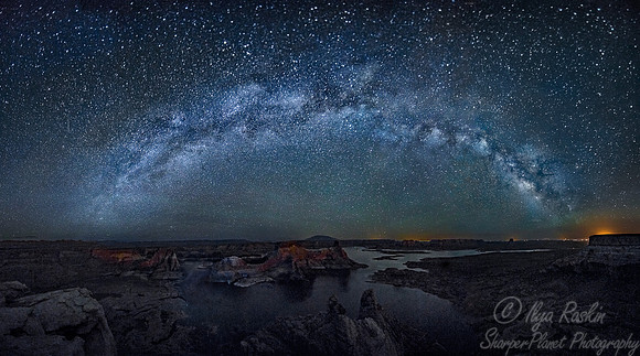 168 Milky Way over Lake Powell - AZ