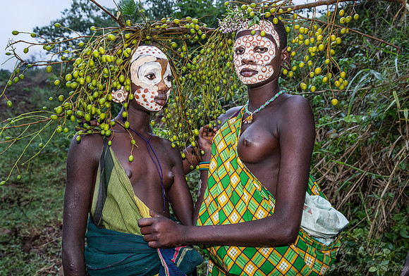292 Ethiopia Suri tribe