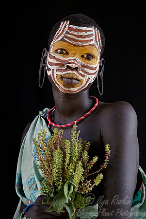 240 Ethiopia Suri tribe