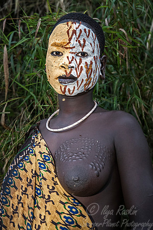 296 Ethiopia Suri tribe
