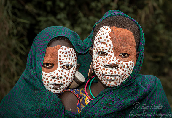 322 Ethiopia Suri tribe