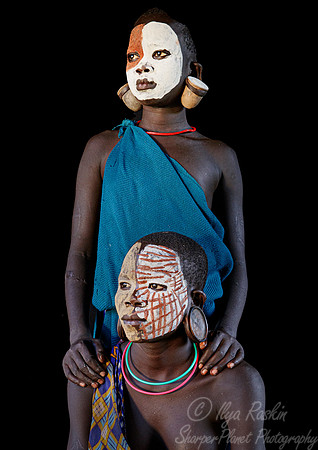 252 Ethiopia Suri tribe