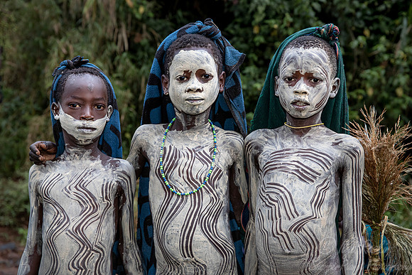 299 Ethiopia Suri tribe