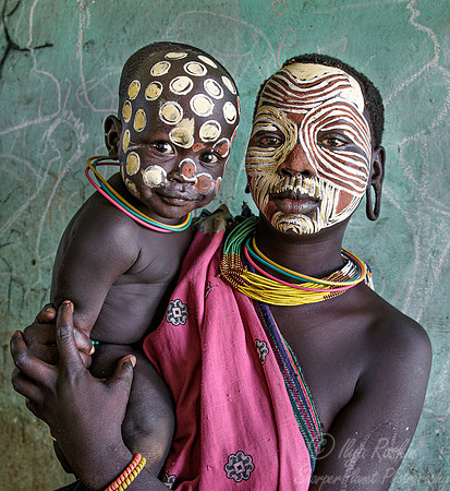 272 Ethiopia Suri tribe