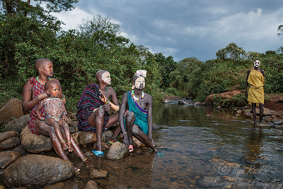 283 Ethiopia Suri tribe
