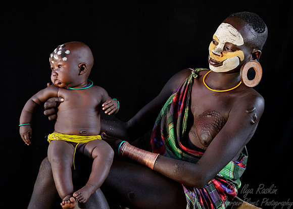 246 Ethiopia Suri tribe
