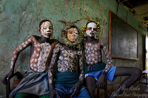 266 Ethiopia Suri tribe