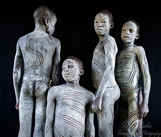 253 Ethiopia Suri tribe