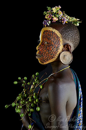 214 Ethiopia Suri tribe