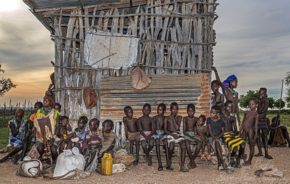 154 Ethiopia Hamar tribe