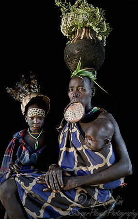 234 Ethiopia Suri tribe