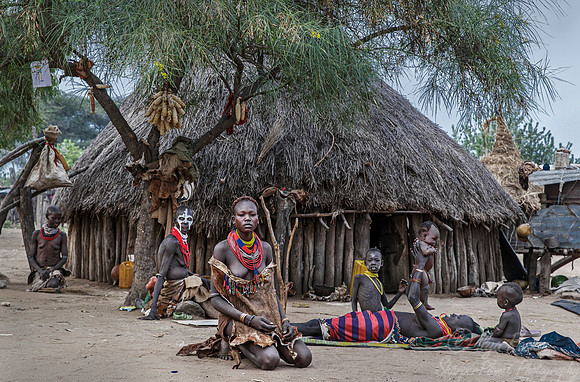 186 Ethiopia Karo tribe