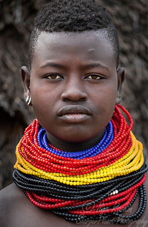 196 Ethiopia Karo tribe