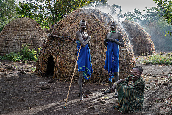 200 Ethiopia Mursi tribe