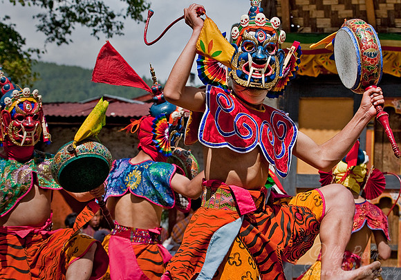 081_Festival_Bumthang_Central Bhutan
