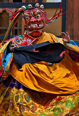 075_Festival_Bumthang_Central Bhutan