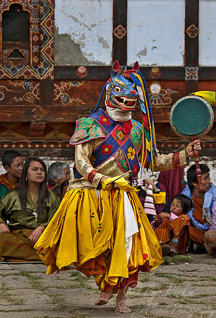 064_Festival_Bumthang_Central Bhutan